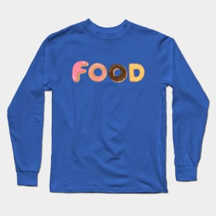 Food Donut Long Sleeve T-Shirt